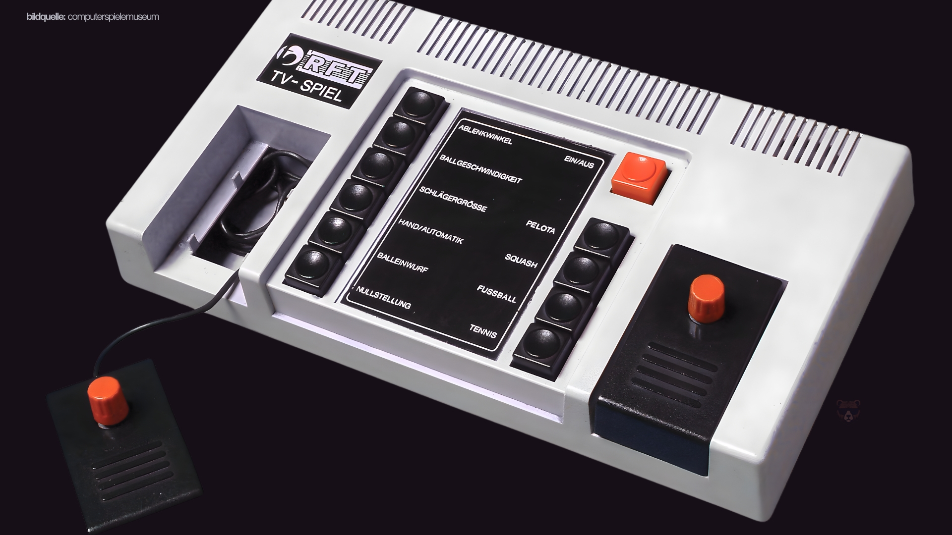 Das BSS 01, eine ostdeutsche Pong-Konsole aus dem Halbleiterwerk Frankfurt (Oder).