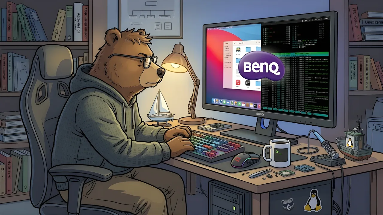 BenQ MA270S: Mac-getrimmter Segler oder brauchbarer Lotse für Linux-Gewässer?