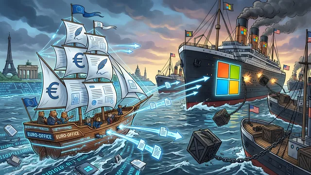 Euro-Office: Europas Schreibdeck gegen die US-Frachter-Dominanz