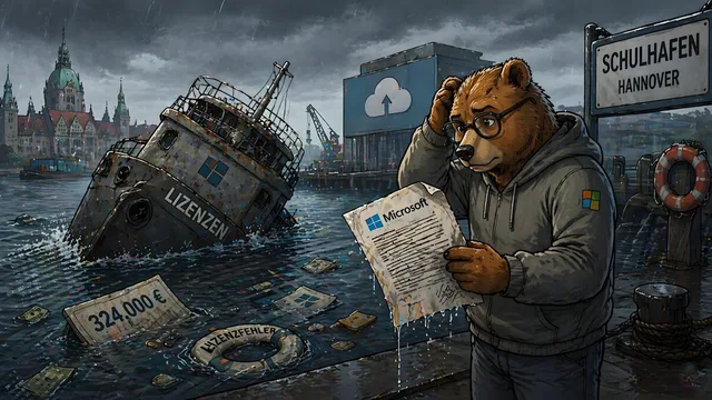 Digitale Havarie in Hannover: Wenn die Microsoft-Flotte ohne Papiere ausläuft