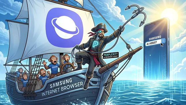 Perplexity-KI entert den Samsung-Browser als Browsing Assist