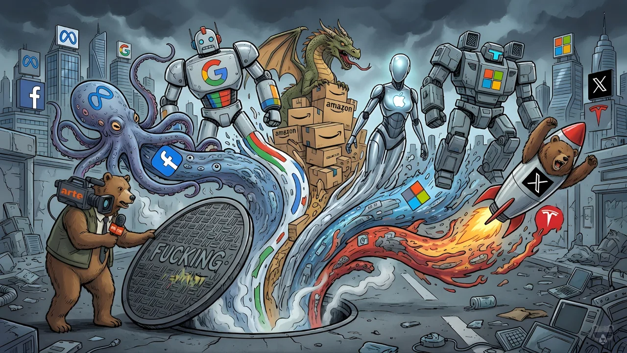 Silicon Fucking Valley: Arte deckt die sechs Strömungen auf