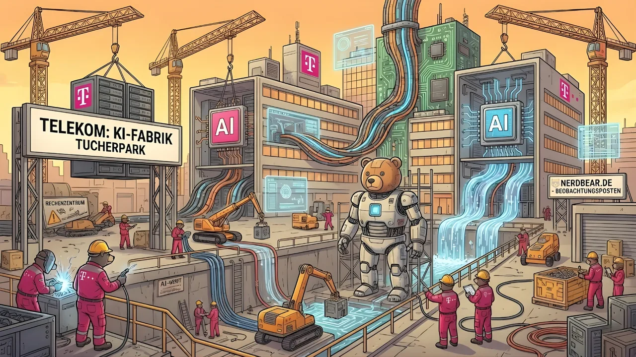 Telekom Tucherpark KI-Werft Symbolbild