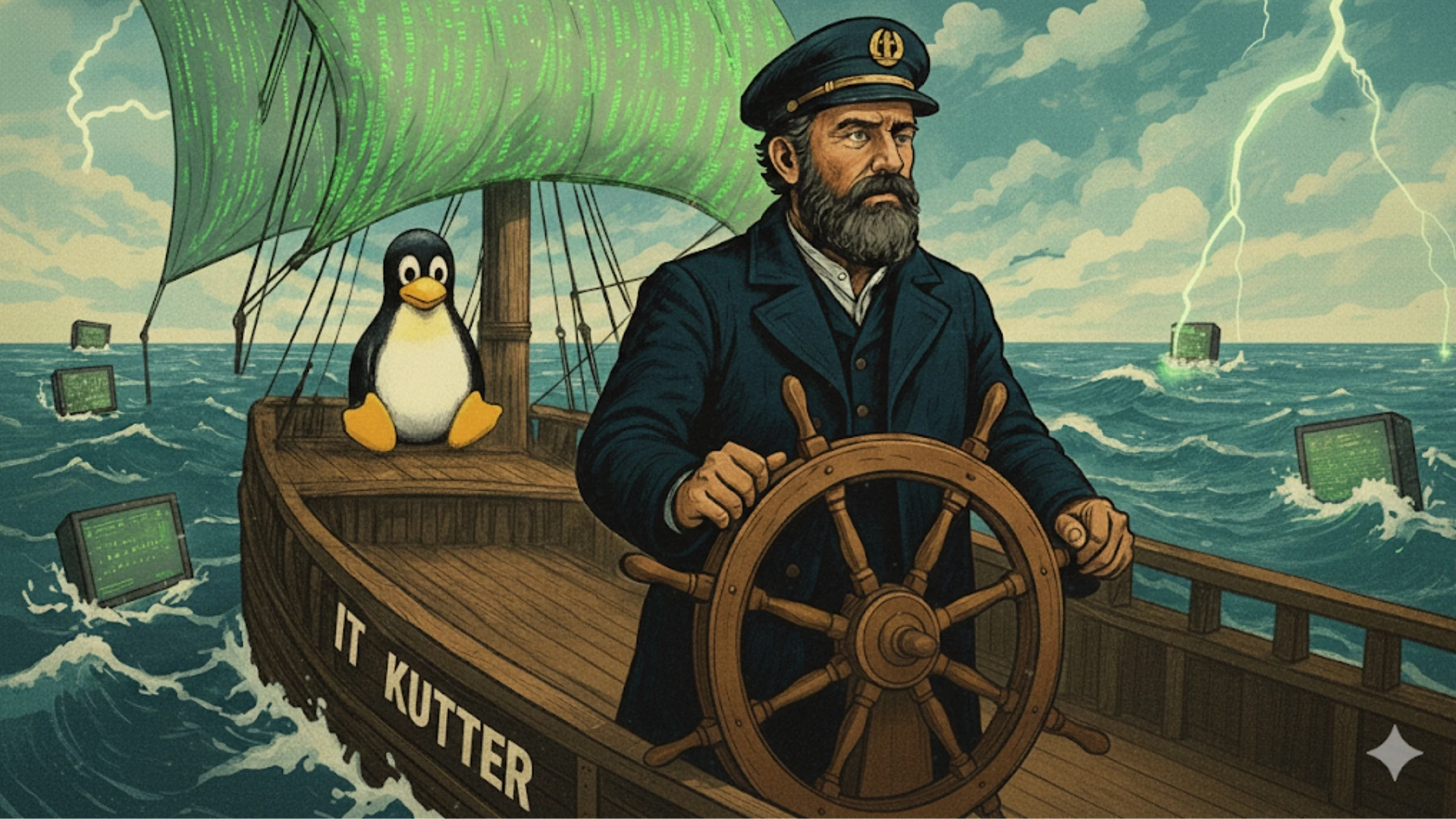 Linux – Von 'nem Funken in Finnland zur digitalen Sturmflut