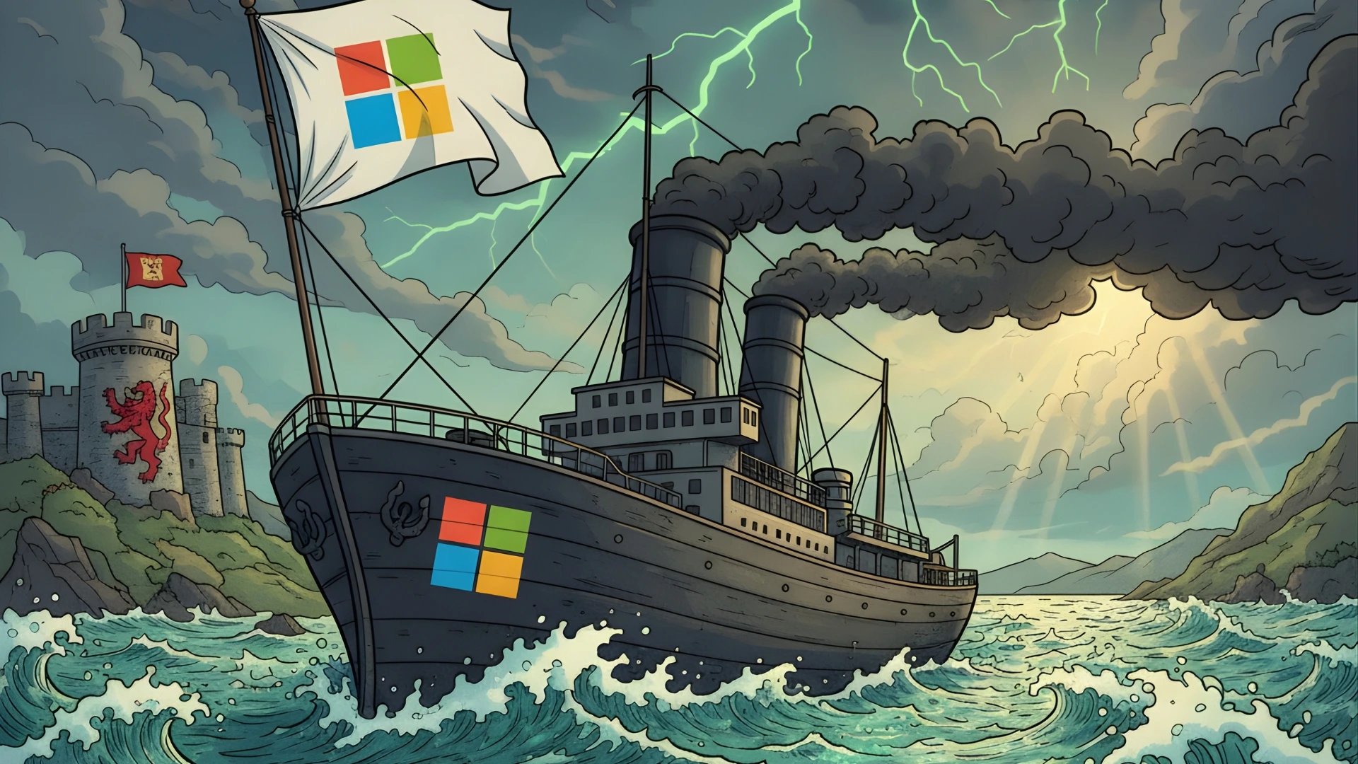 Microsoft 365 in Hessen: Ein Kahn setzt die Segel, doch die Strömung bleibt tückisch